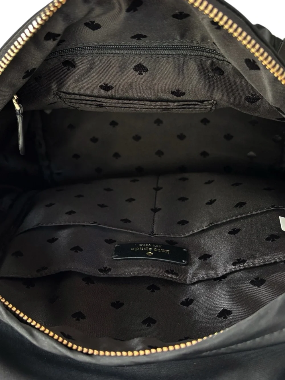 Kate Spade Chelsea Medium Nylon Backpack in Black